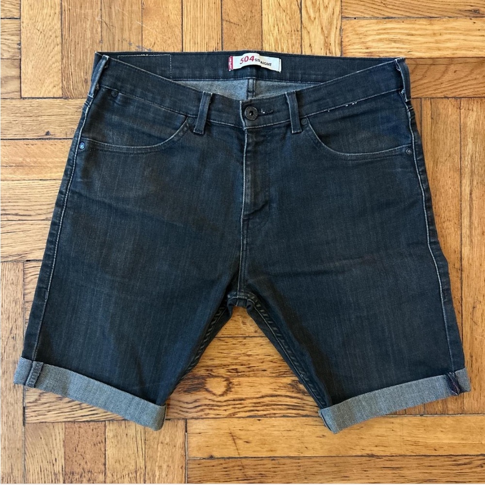 Men's Levi’s Black Denim Shorts